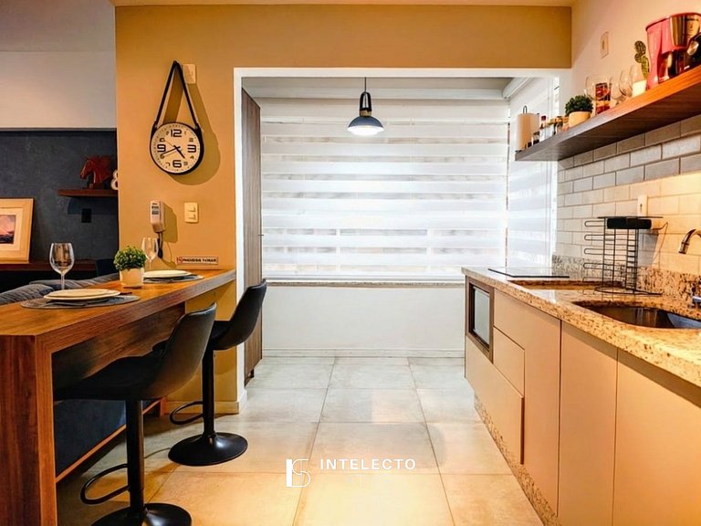 Living 204 •Central, super confortável