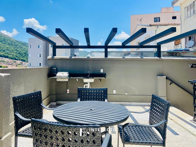Ap22-Espaçoso,03qts,jacuzzi e churrasqueira,vista