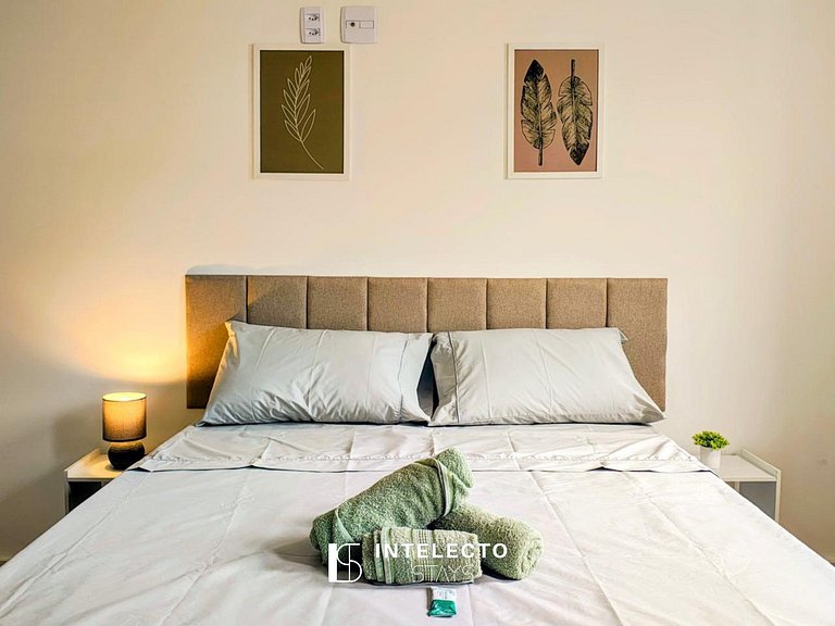 Ap 02 vista linda, com jacuzzi e churrasqueira