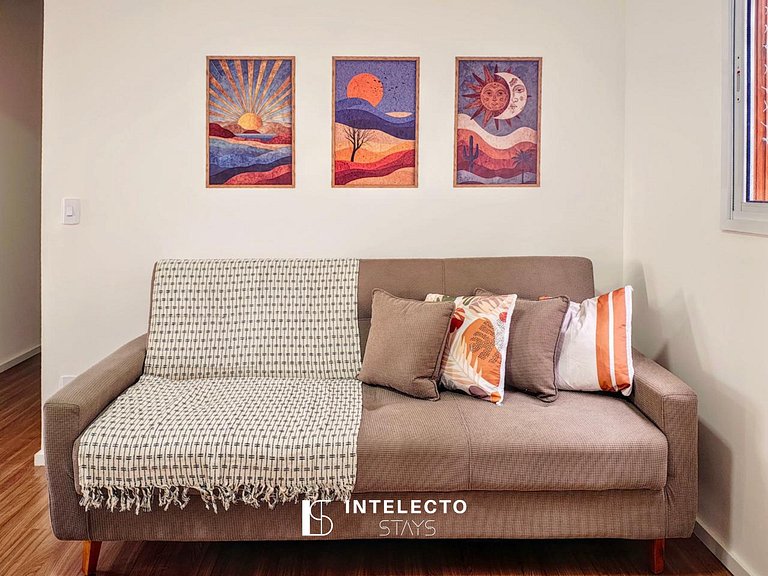 Ap 02 vista linda, com jacuzzi e churrasqueira