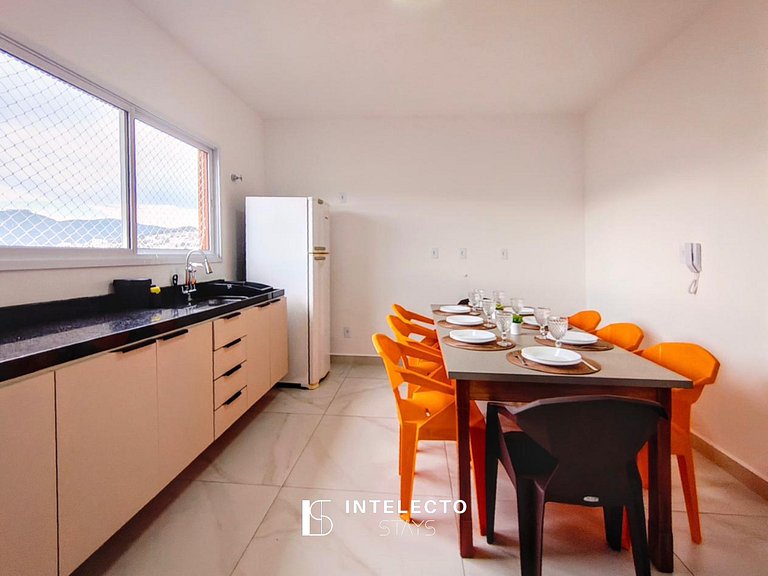 Ap 02 vista linda, com jacuzzi e churrasqueira