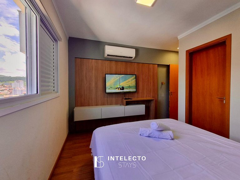 Ap 306- Vista Linda, Churrasq, Suíte - px shopping