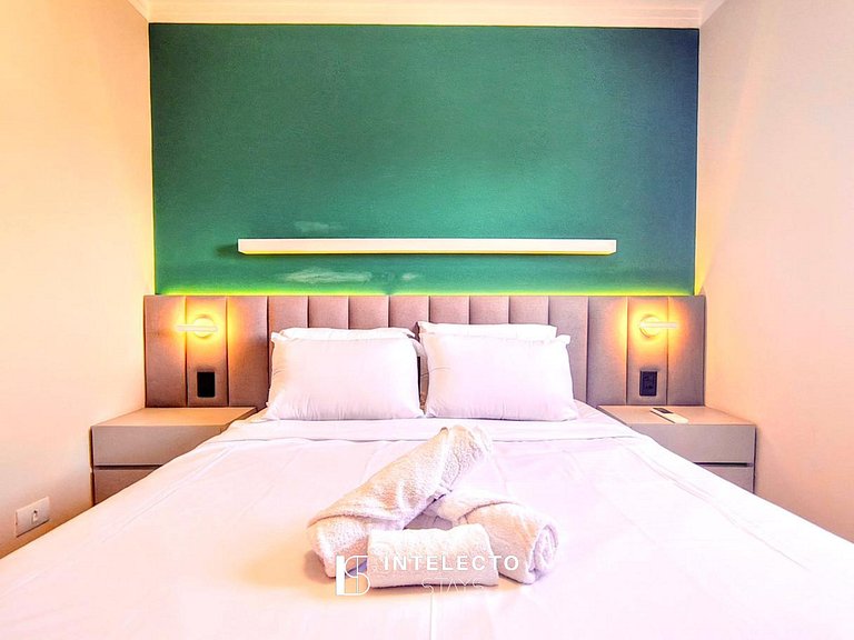 Ap 306- Vista Linda, Churrasq, Suíte - px shopping