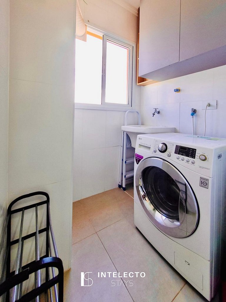 Apê Vista Linda, Churrasq, Suíte - px shopping