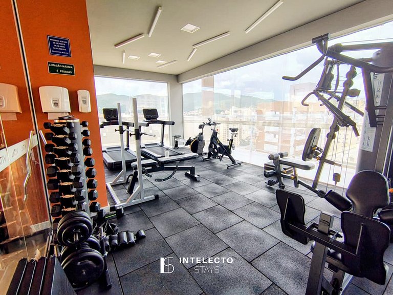 202 Luxo no Centro, Churrasq.,A/C,Jacuzzi Rooftop