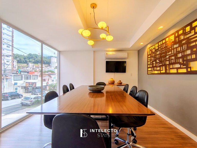 202 Luxo no Centro, Churrasq.A/C.Rooftop