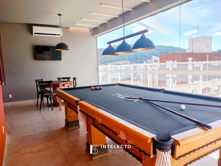 202 Luxo no Centro, Churrasq.,A/C,Jacuzzi Rooftop