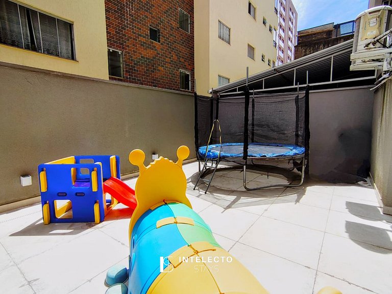 202 Luxo no Centro, Churrasq.A/C.Rooftop