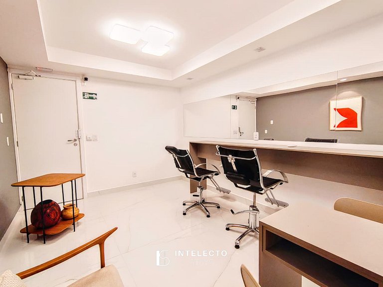 202 Luxo no Centro, Churrasq.A/C.Rooftop