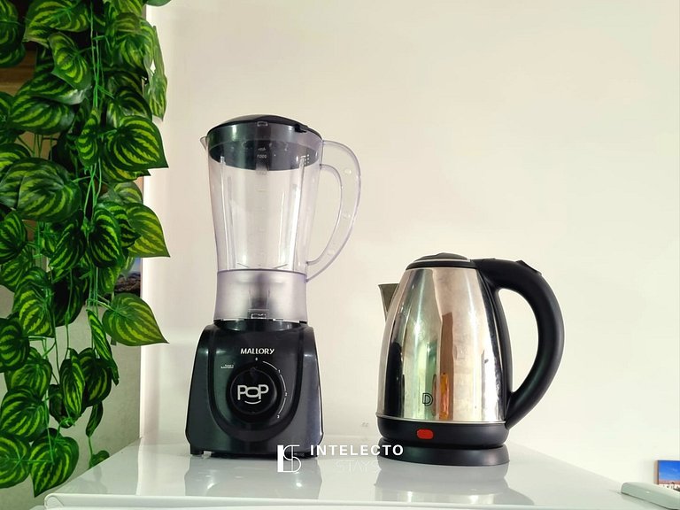 Ap 309 • Central, Piscina, Academia, Ar Cond.