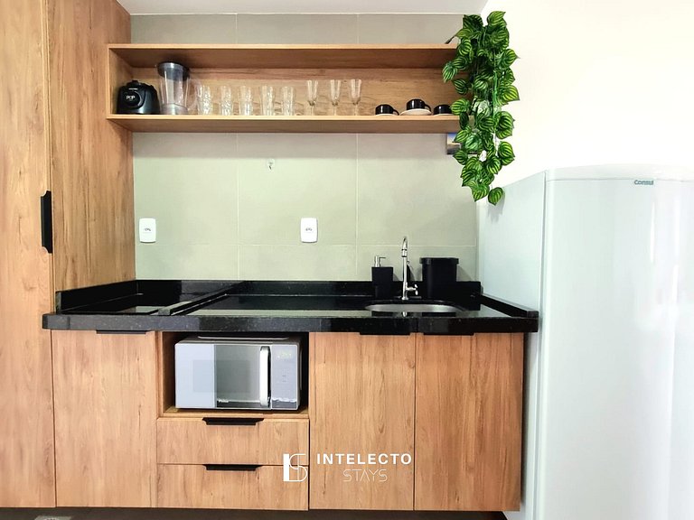 Ap 309 • Central, Piscina, Academia, Ar Cond.