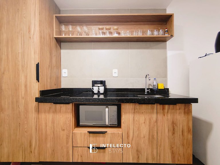 Ap 203 • Central, Piscina, Academia, Ar Cond.