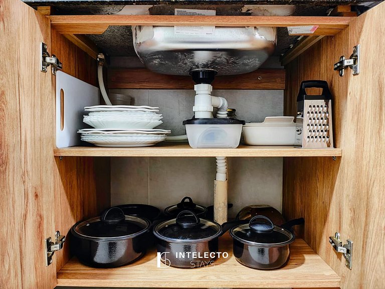 Ap 203 • Central, Piscina, Academia, Ar Cond.