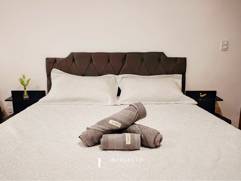 Ap 203 • Central, Piscina, Academia, Ar Cond.