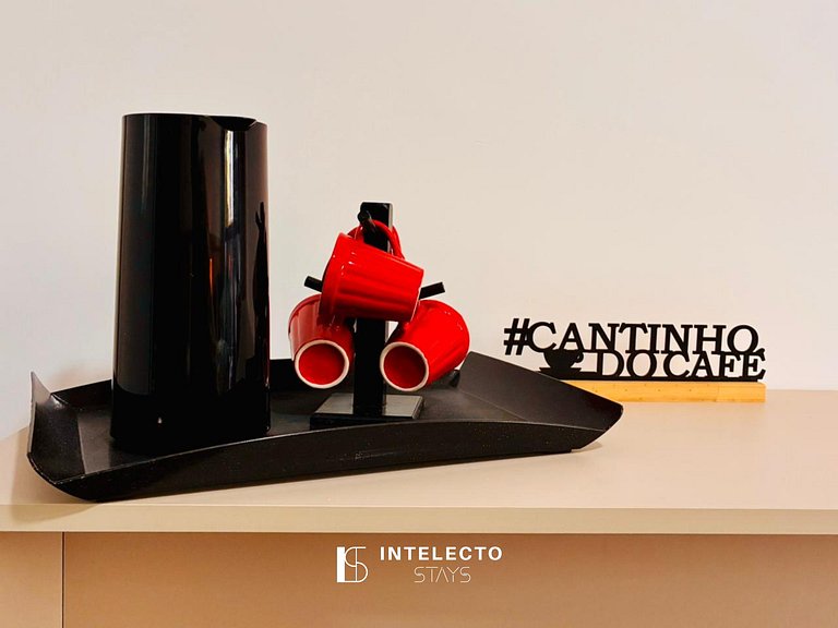 Ap 213 • Central, Piscina, Academia, Ar Cond.