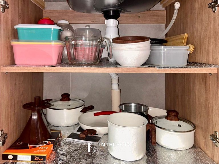 Ap 213 • Central, Piscina, Academia, Ar Cond.