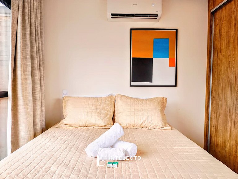 GO937-Apê 33. Studio no coração de Poços