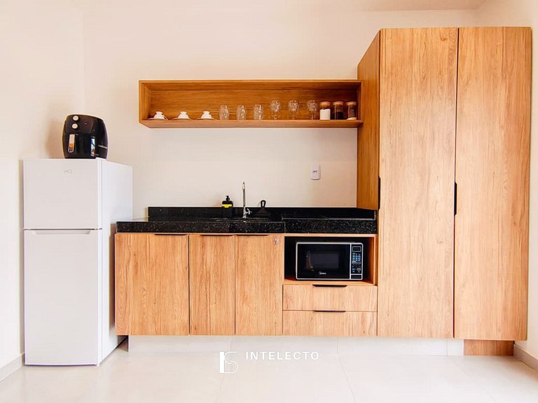 GO937-Apê 31. Studio no coração de Poços