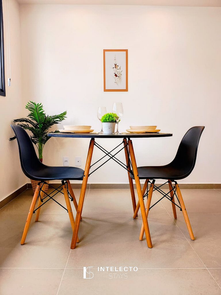 GO937-Apê 13. Studio no coração de Poços