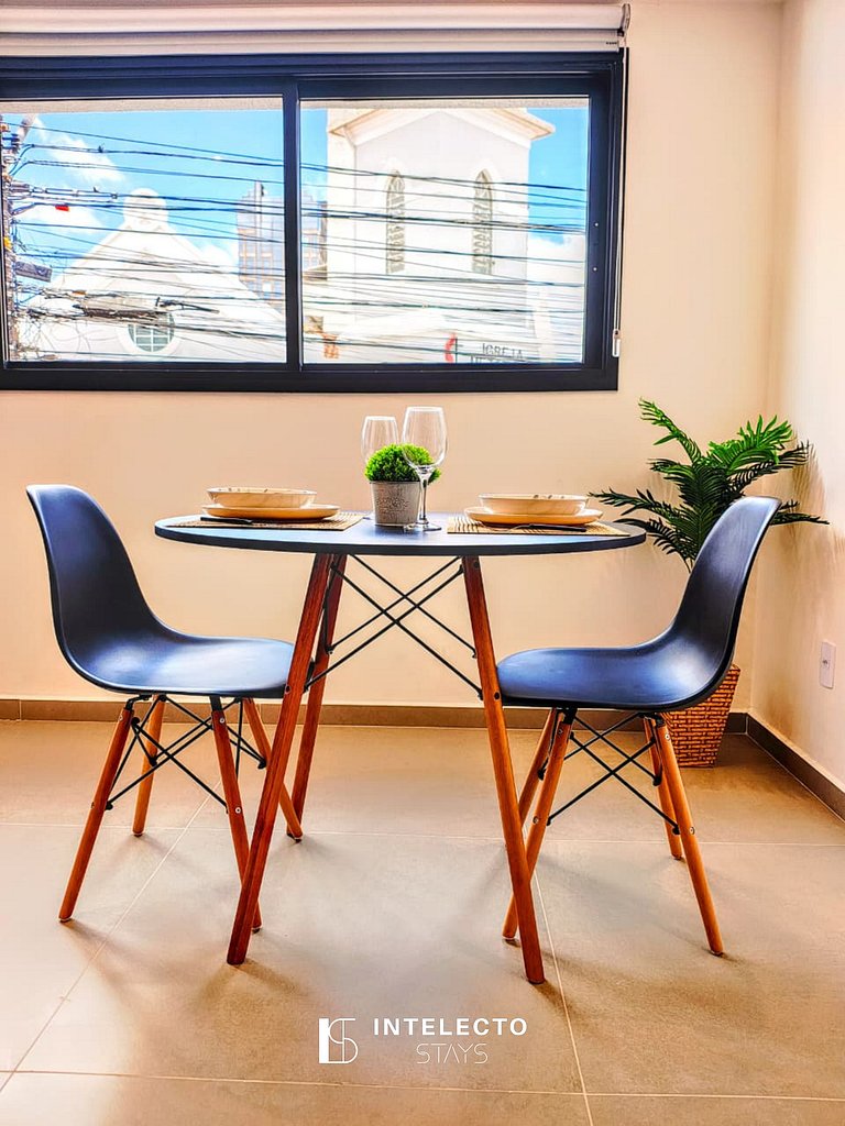 GO937-Apê 13. Studio no coração de Poços