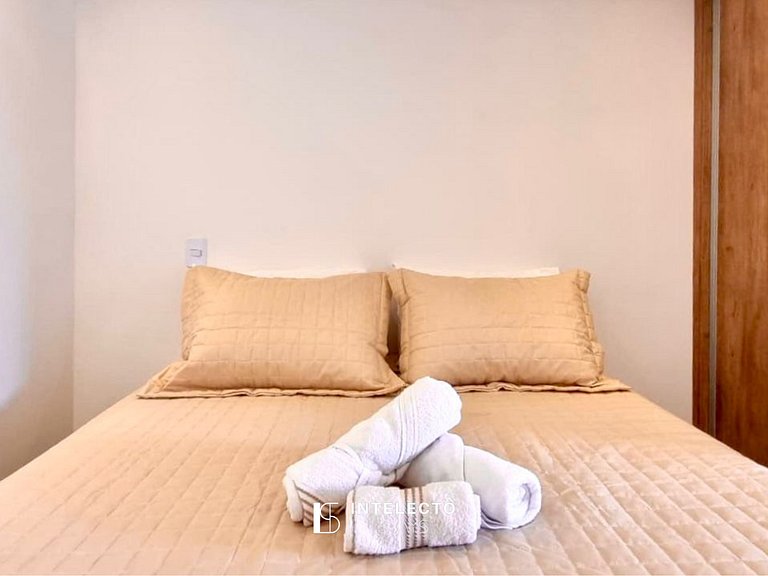 GO937-Apê 23. Studio no coração de Poços