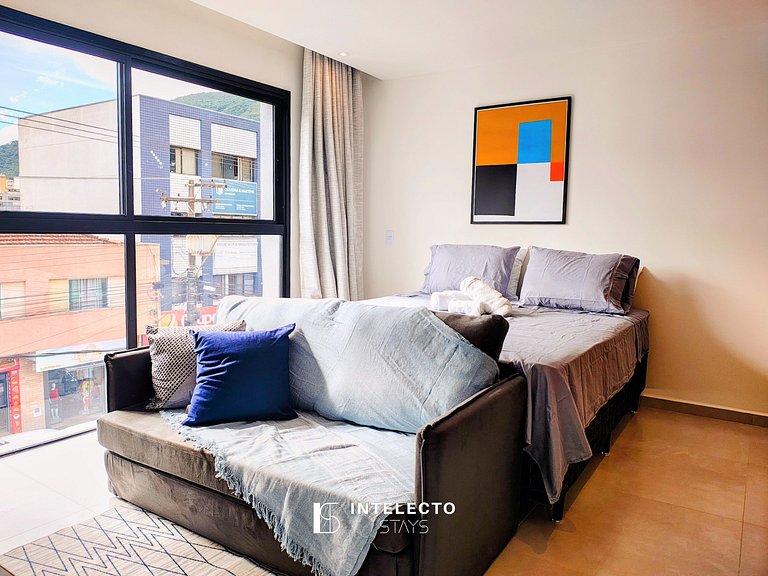 GO937-Apê 21. Studio no coração de Poços