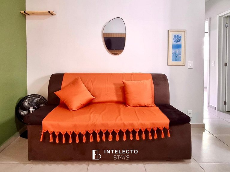 Apê 2/13 - Acessível e Aconchegante em Condomínio