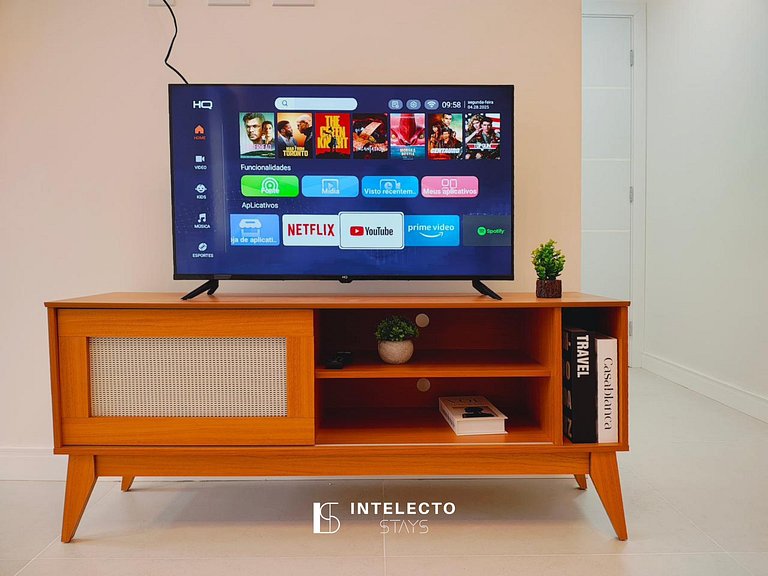 Apê 403•Central, Jacuzzi, Academia, Sala de jogos