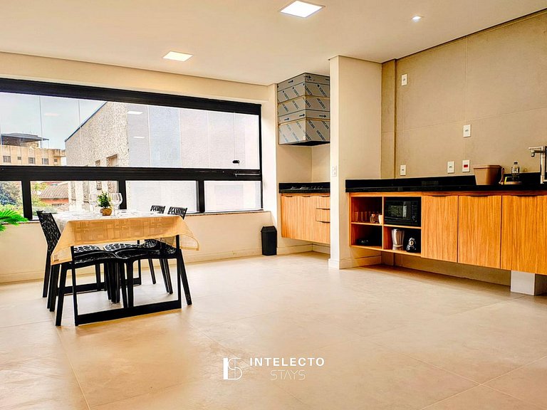 Apê 403•Central, Jacuzzi, Academia, Sala de jogos