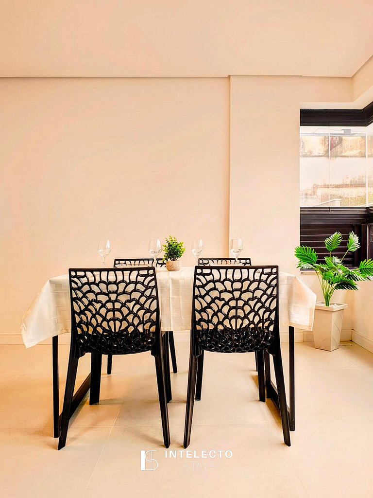 Apê 403•Central, Jacuzzi, Academia, Sala de jogos