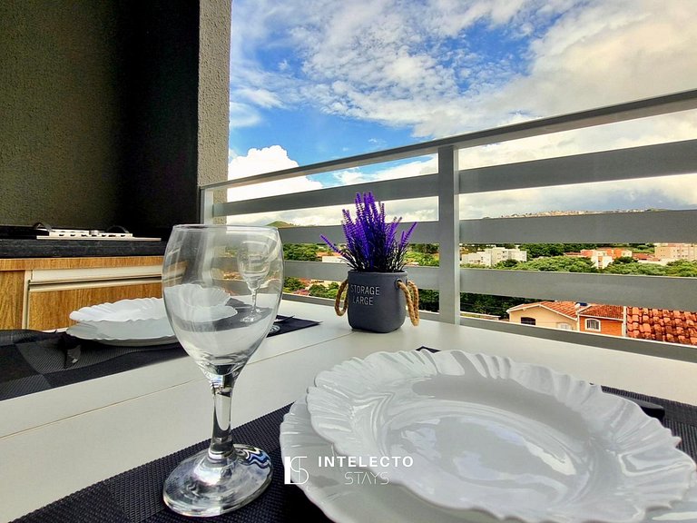 103-Apê c/Piscina,varanda gourmet,prox ao shopping