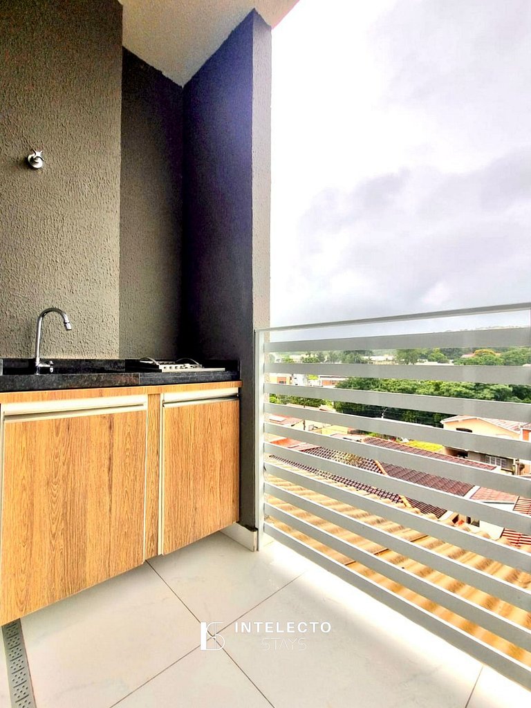 103-Apê c/Piscina,varanda gourmet,prox ao shopping