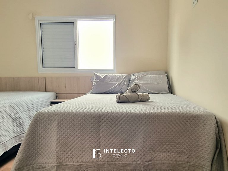 Apê espaçoso c/ terraço e àrea gourmet