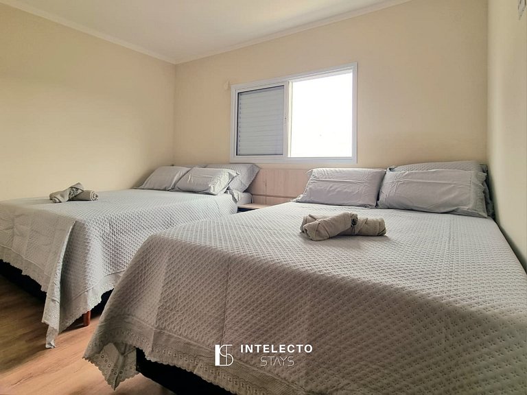 Apê espaçoso c/ terraço e àrea gourmet