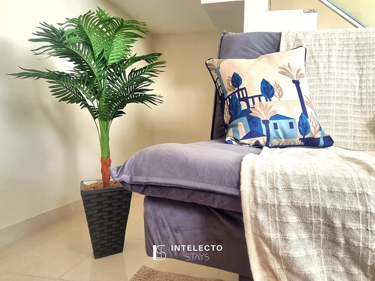 Apê espaçoso c/ terraço e àrea gourmet