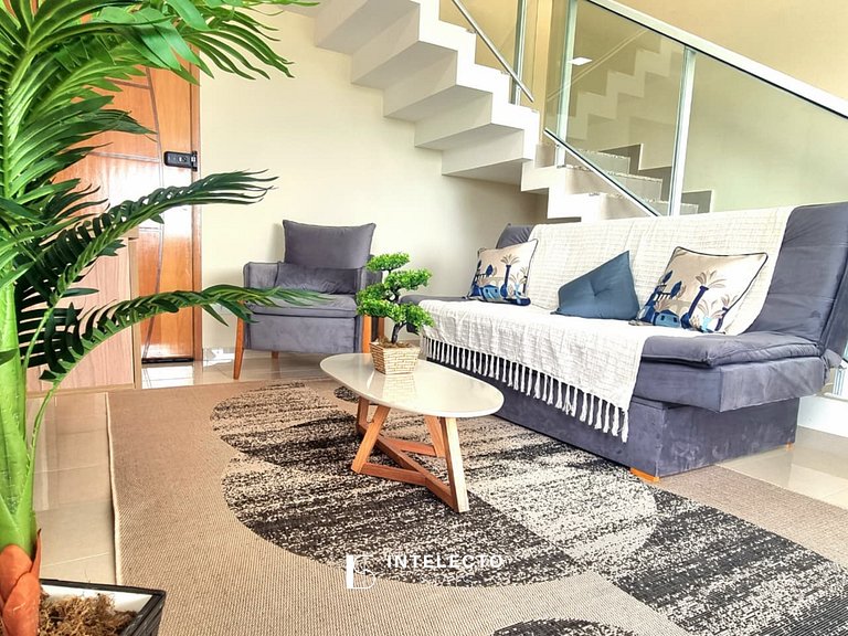 Apê espaçoso c/ terraço e àrea gourmet