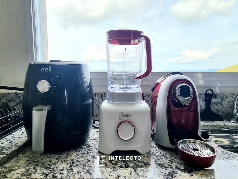 Apê espaçoso c/ terraço e àrea gourmet