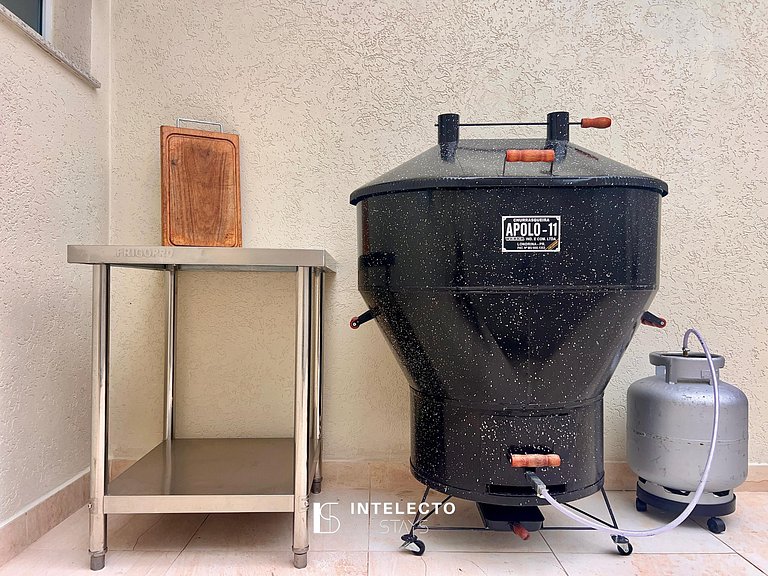 Casa Charmosa - Vista Incrível c/ Churrasqueira