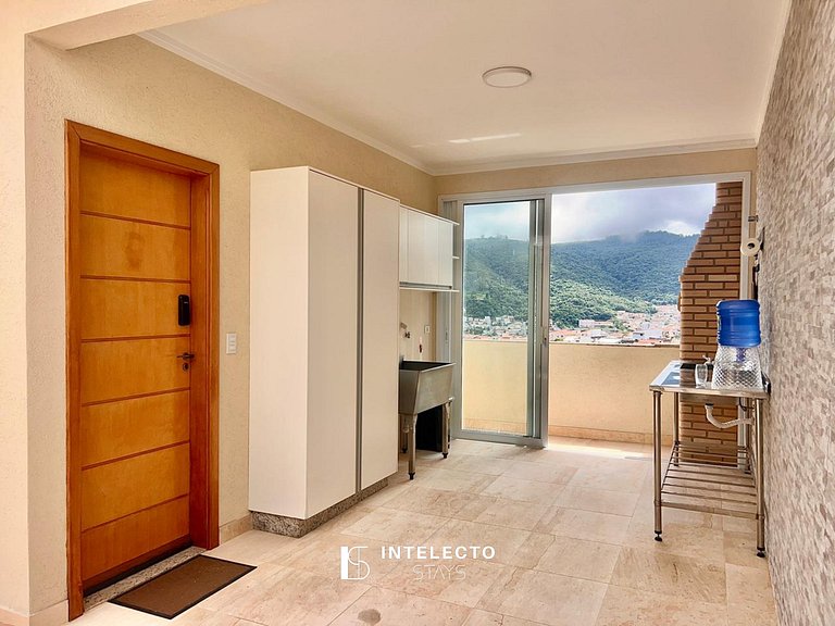 Casa Charmosa - Vista Incrível c/ Churrasqueira