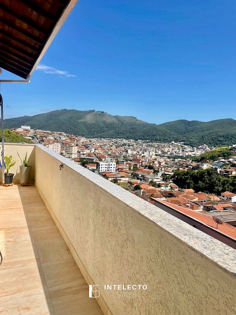 Casa Charmosa - Vista Incrível c/ Churrasqueira