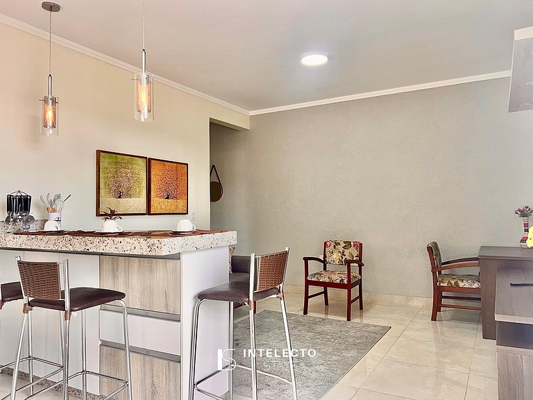 Casa Charmosa - Vista Incrível c/ Churrasqueira