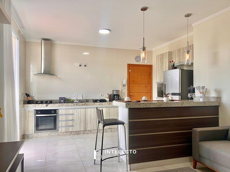 Casa Charmosa - Vista Incrível c/ Churrasqueira