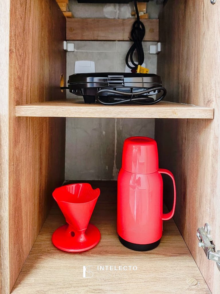 Apê 64 •Central, Jacuzzi, Academia, A/C, Vista Top