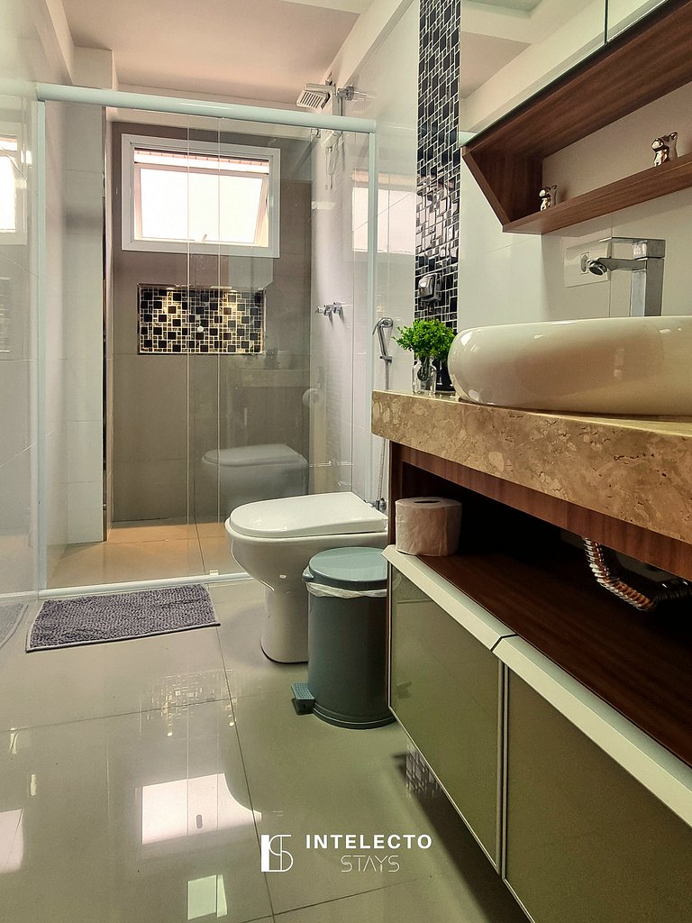 Apê aconchegante, à poucos minutos do centro