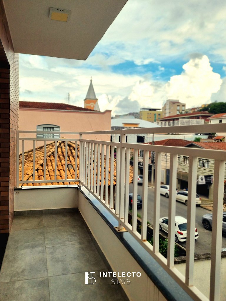 Apê aconchegante, à poucos minutos do centro