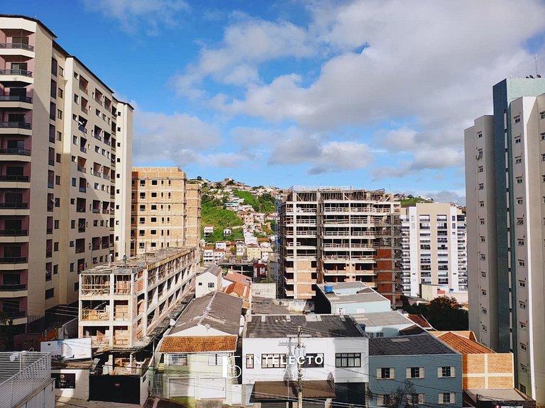 Apê 51 •Central, Jacuzzi, Academia, A/C, Vista Top