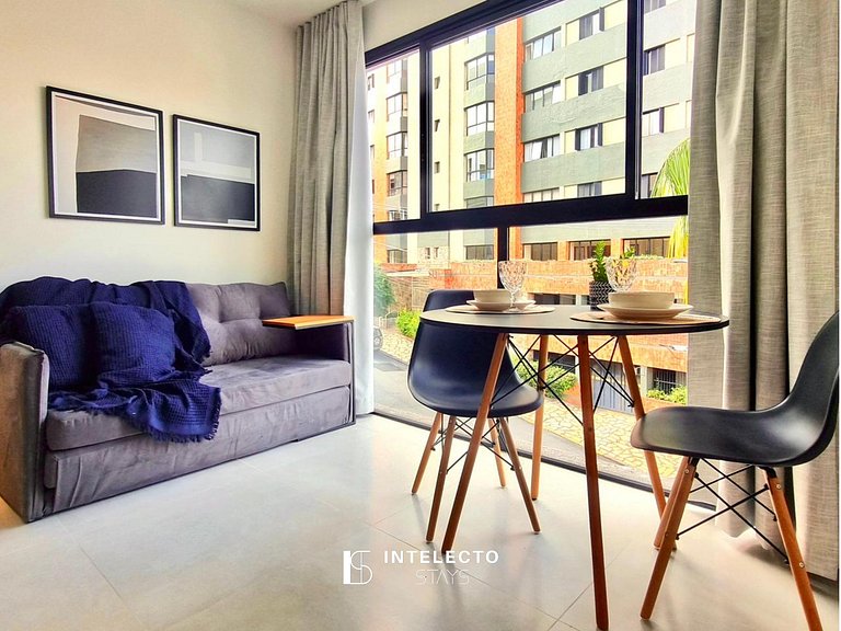 Ap 314 • Central, Piscina, Academia, Ar Cond.