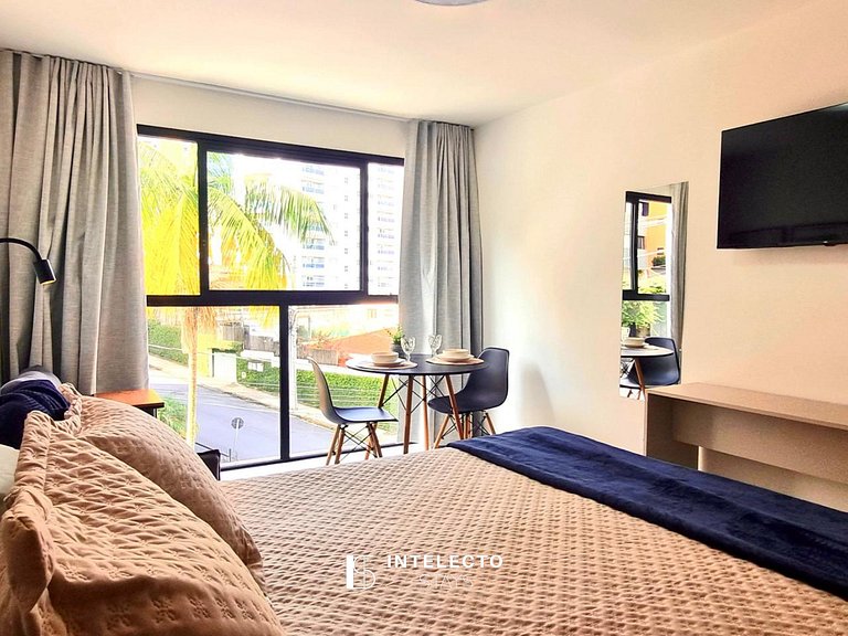 Ap 314 • Central, Piscina, Academia, Ar Cond.