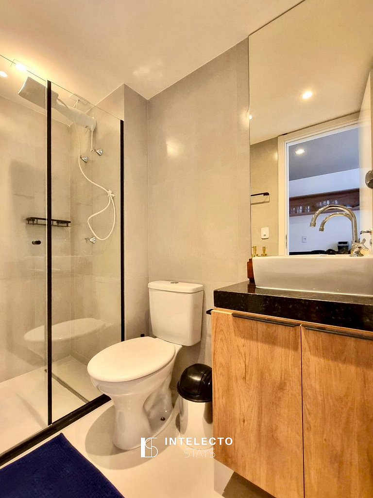 Ap 314 • Central, Piscina, Academia, Ar Cond.