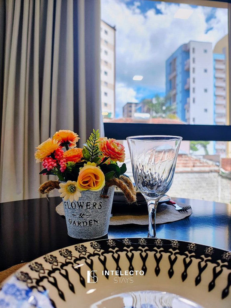 Ap 309 • Central, Piscina, Academia, Ar Cond.